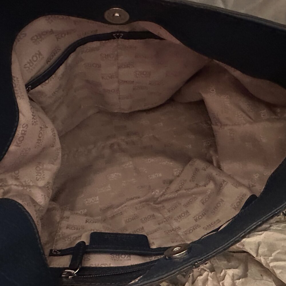 Michael Kors Shoulder Bag Blue - Picture 10 of 10